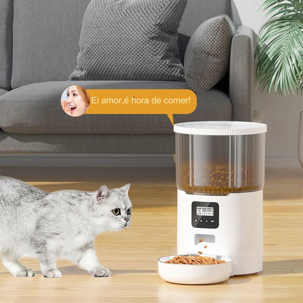Alimentador Inteligente para Cães e Gatos