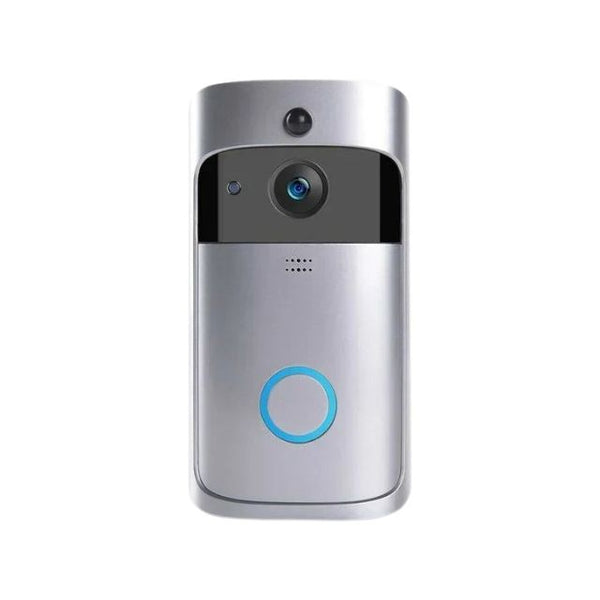 Vídeo Porteiro Campainha 720p Wi-Fi Doorbell V5