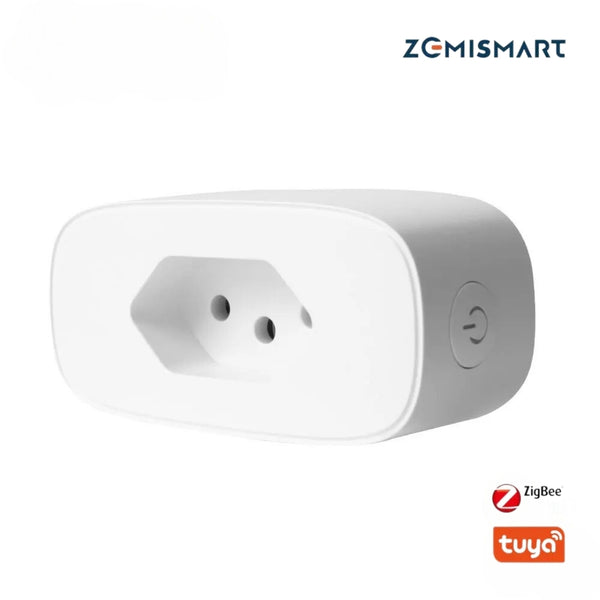 Plugue de Tomada Inteligente Zigbee 16A - Zemismart