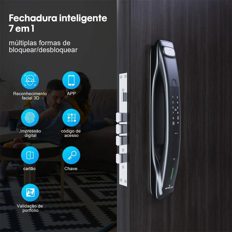 Fechadura Inteligente Intelar X3 Tuya Wi-Fi
