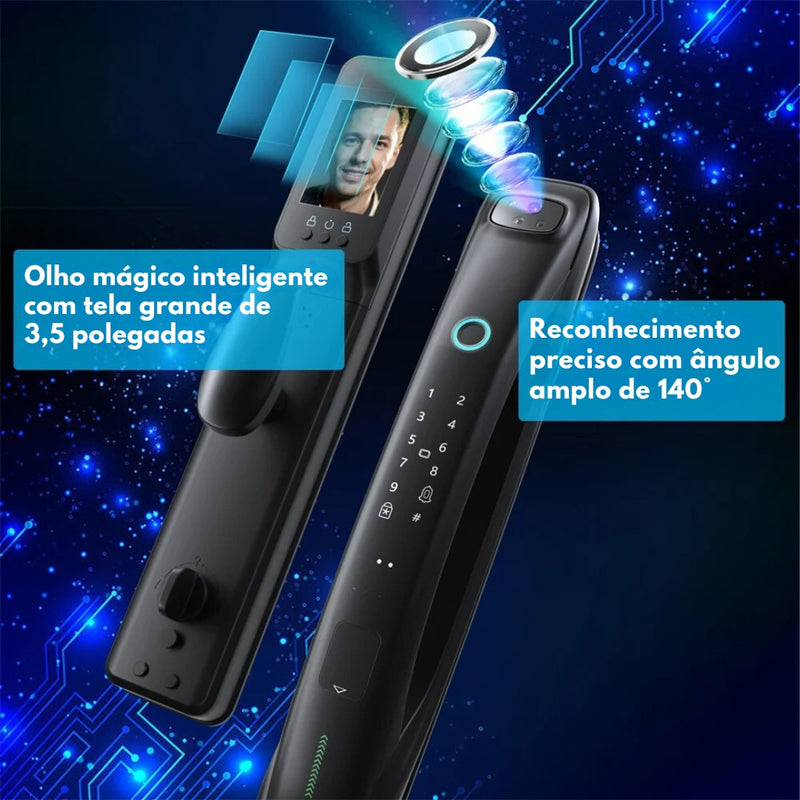 Fechadura Inteligente Intelar X3 Tuya Wi-Fi