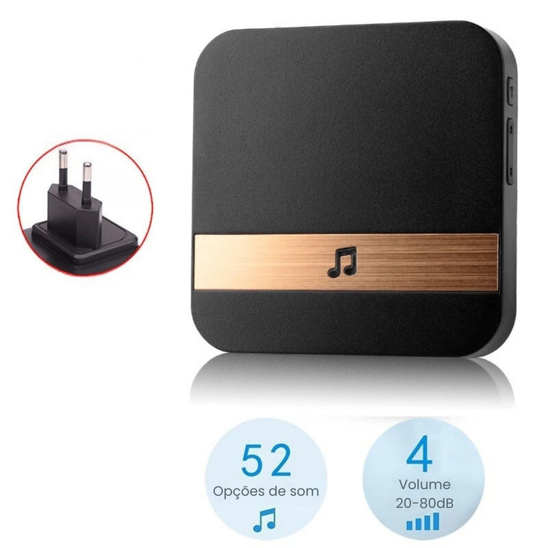 Campainha Wi-Fi para Vídeo Porteiro
