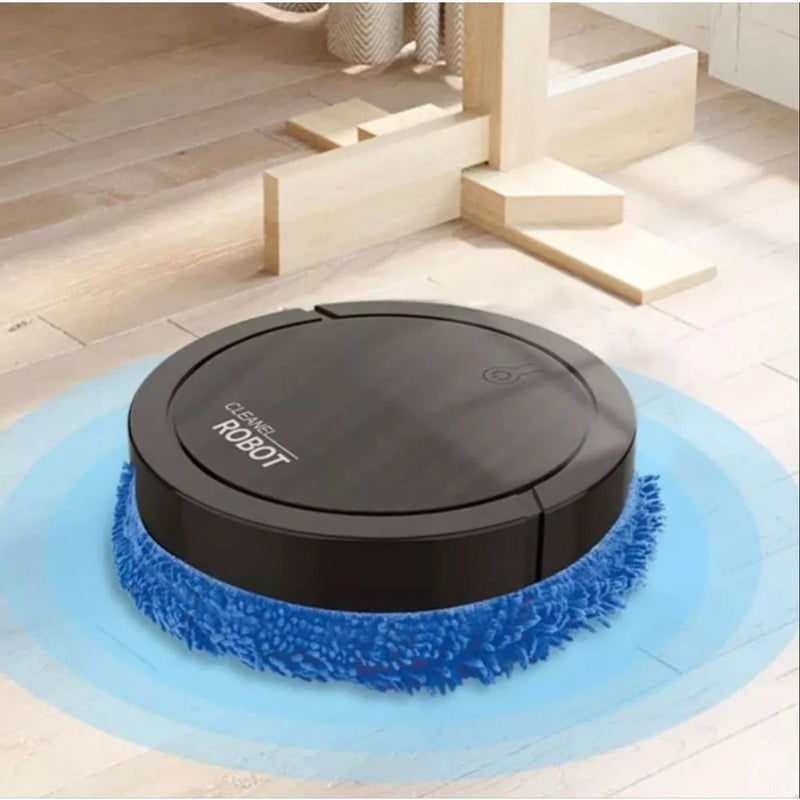 COMBO LIMPEZA EasyClean - Mini Robô Varre e Aspira + Mini Robô Mop Esfregão