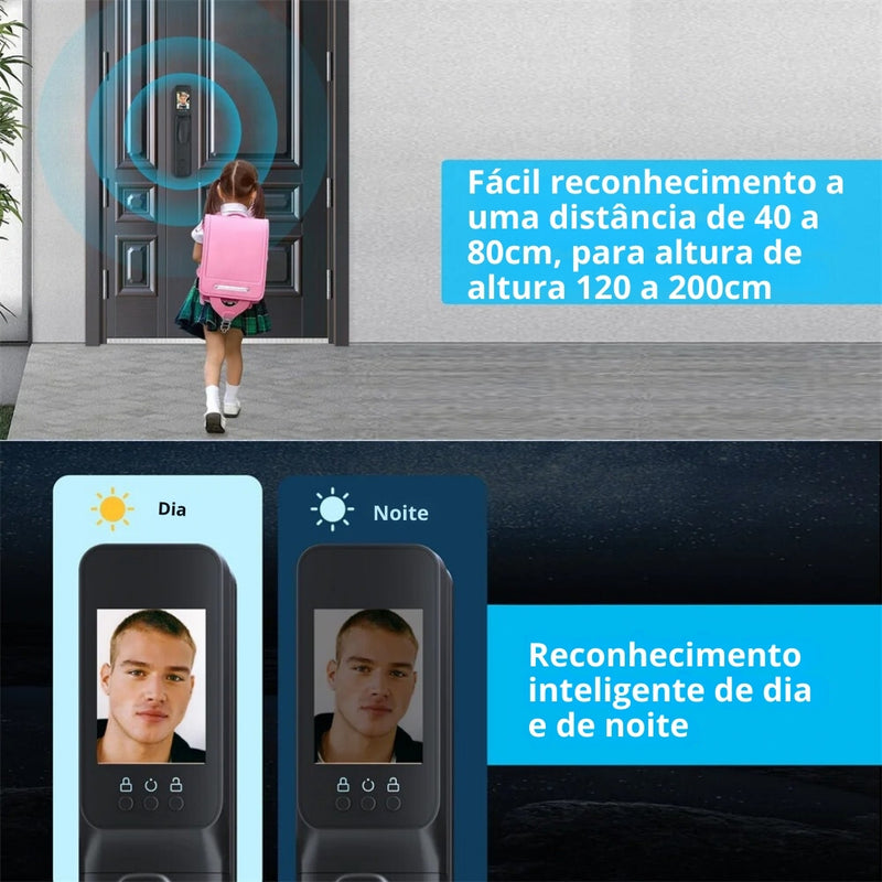 Fechadura Inteligente Intelar X3 Tuya Wi-Fi