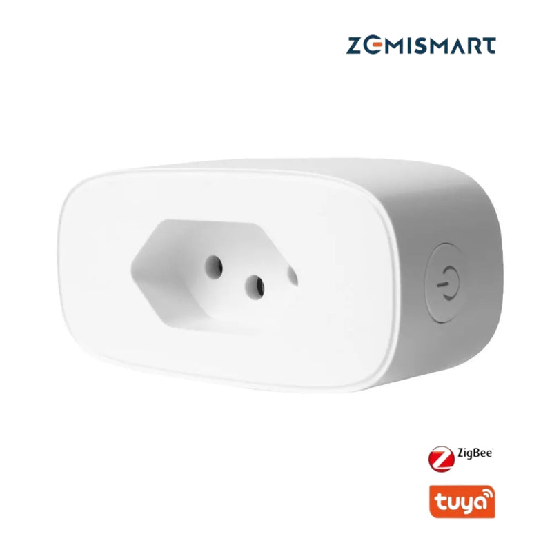 Plugue de Tomada Inteligente Zigbee 16A - Zemismart