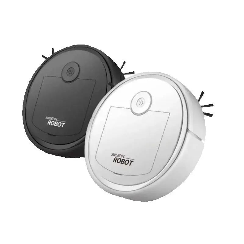 COMBO LIMPEZA EasyClean - Mini Robô Varre e Aspira + Mini Robô Mop Esfregão