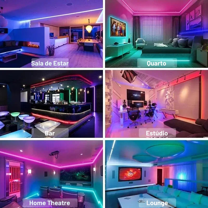 Fita LED USB Inteligente Wi-Fi