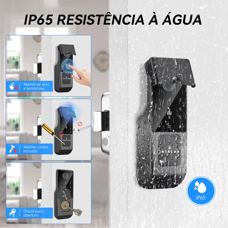 Fechadura Inteligente Intelar X6 Tuya Wi-Fi