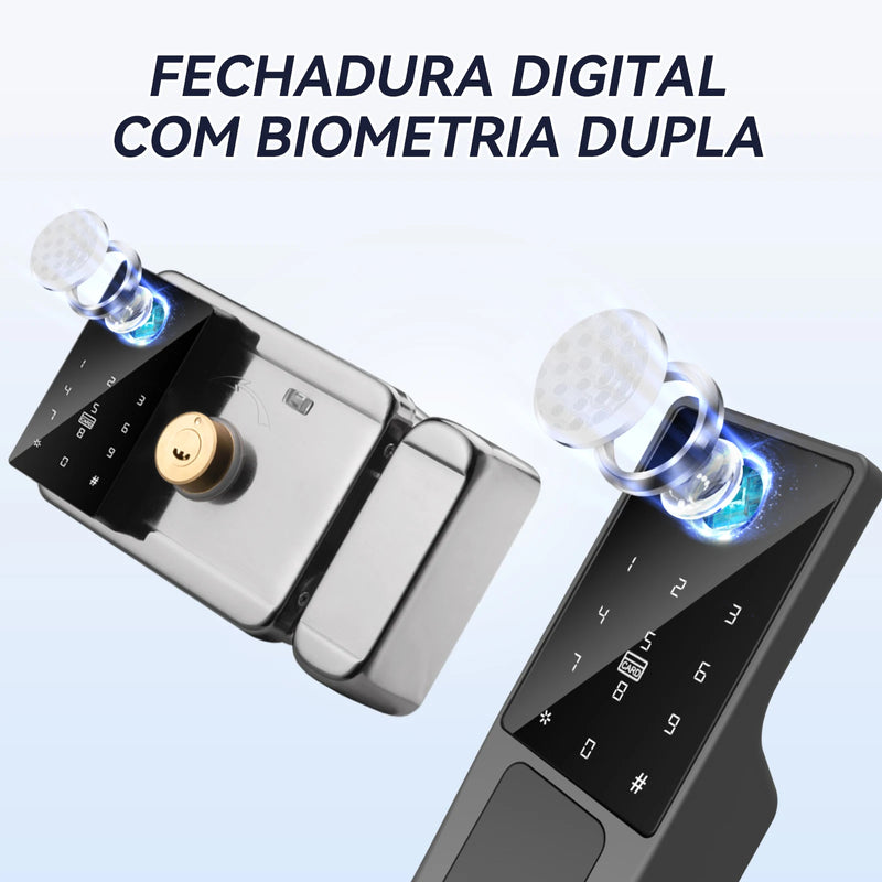 Fechadura Inteligente Intelar X6 Tuya Wi-Fi