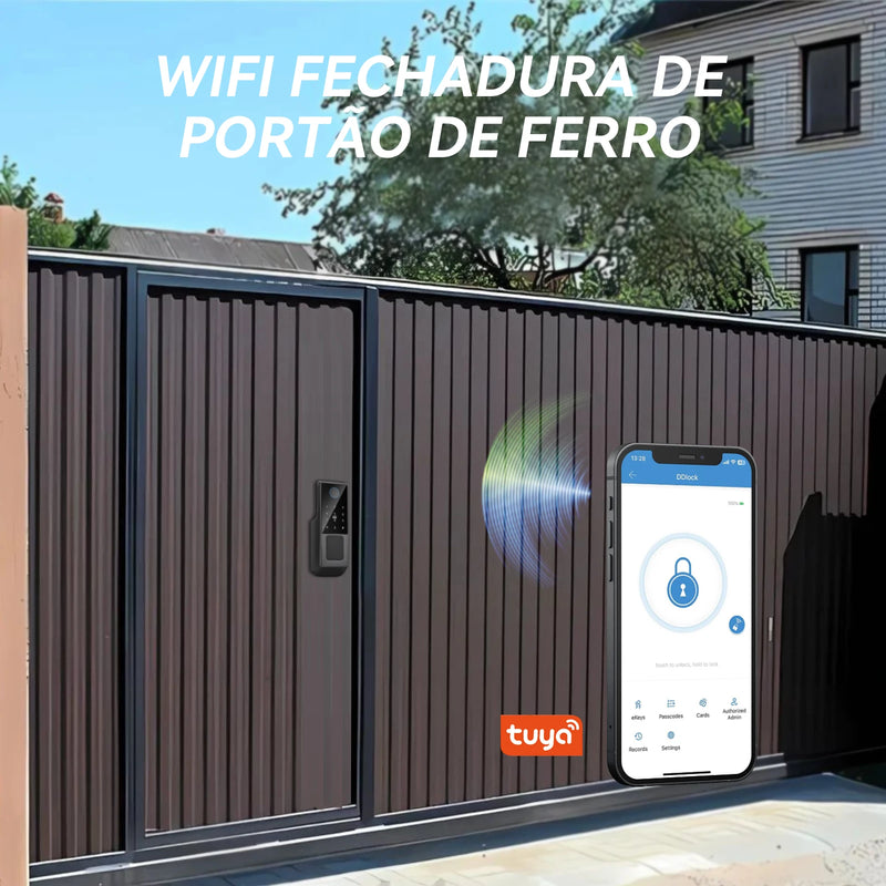 Fechadura Inteligente Intelar X6 Tuya Wi-Fi